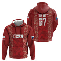 Czechia WC2026 Football Custom Hoodie Cesko Lions