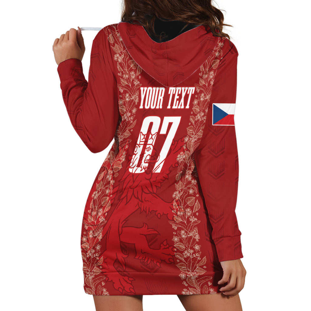 Czechia WC2026 Football Custom Hoodie Dress Cesko Lions