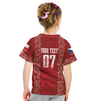Czechia WC2026 Football Custom Kid T Shirt Cesko Lions