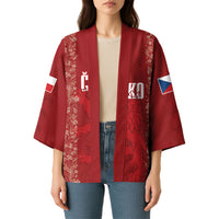 Czechia WC2026 Football Custom Kimono Cesko Lions