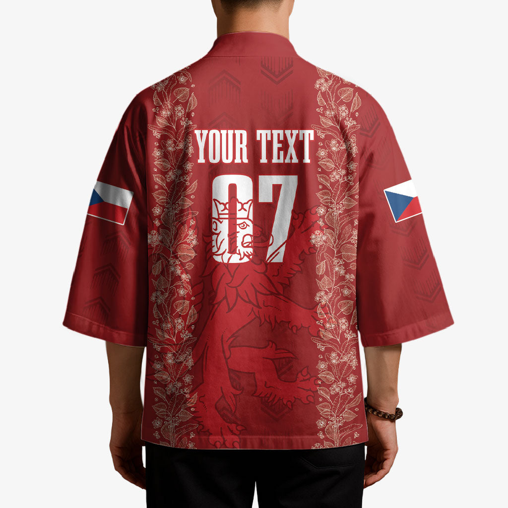 Czechia WC2026 Football Custom Kimono Cesko Lions
