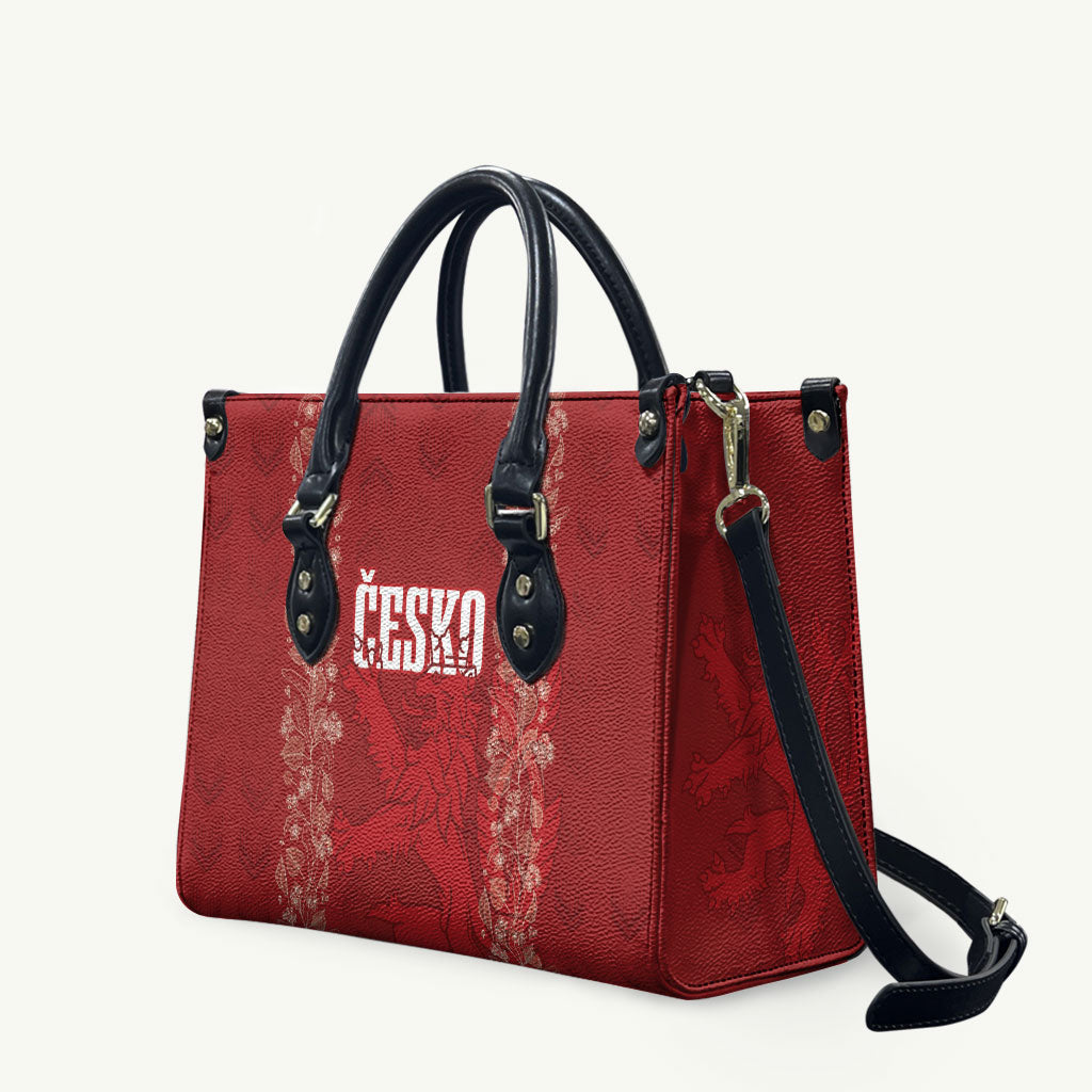 Czechia WC2026 Football Leather Bag Cesko Lions