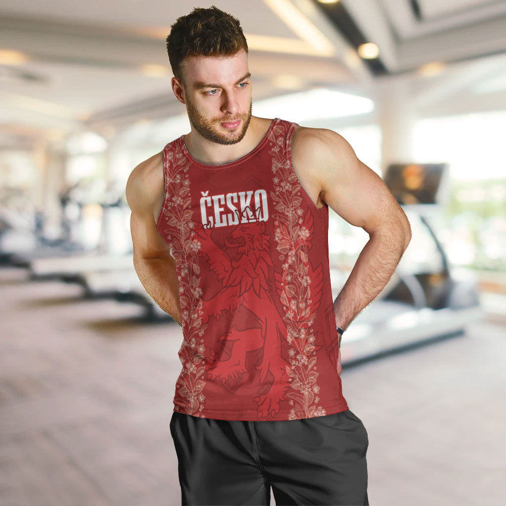 Czechia WC2026 Football Custom Men Tank Top Cesko Lions