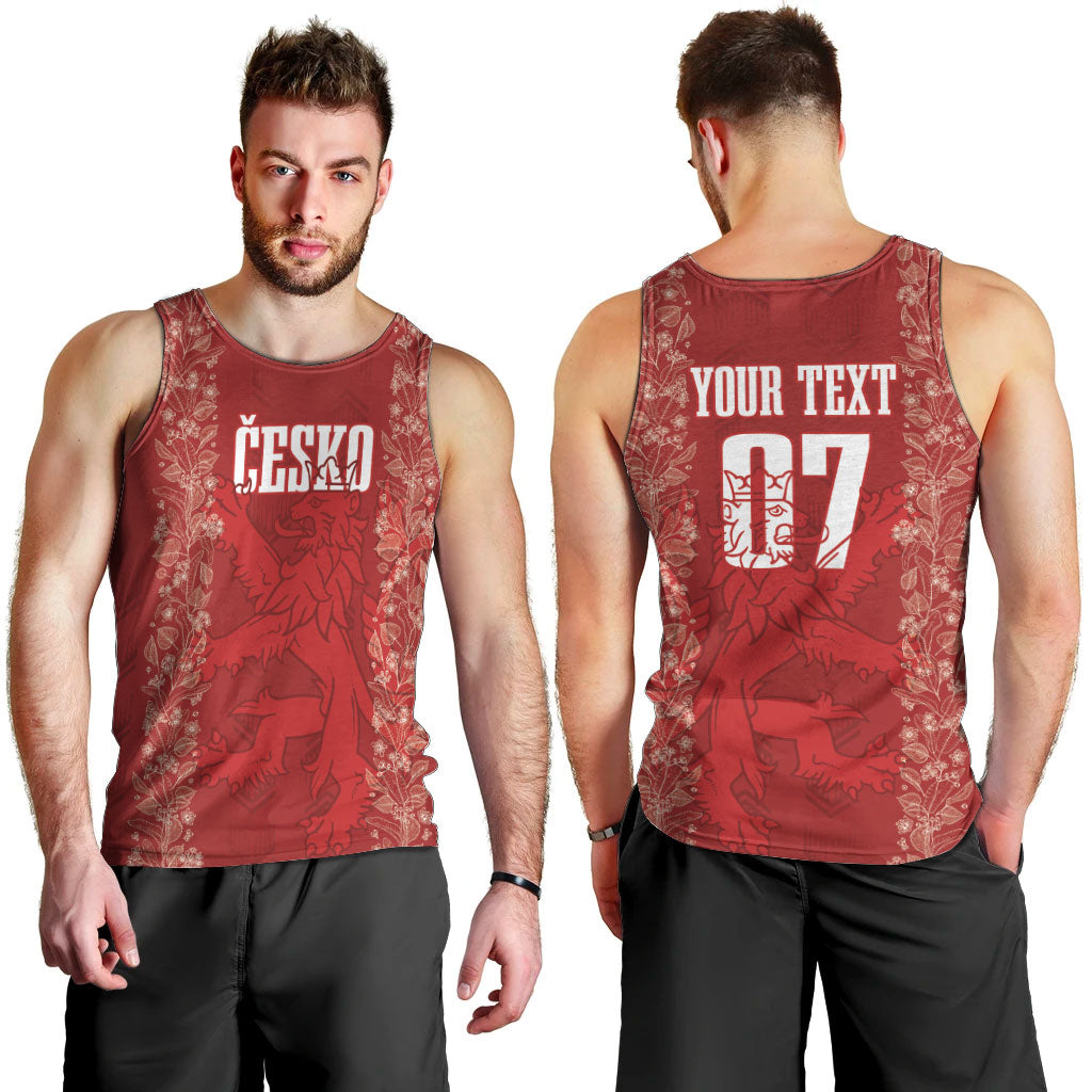 Czechia WC2026 Football Custom Men Tank Top Cesko Lions