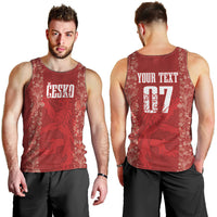 Czechia WC2026 Football Custom Men Tank Top Cesko Lions