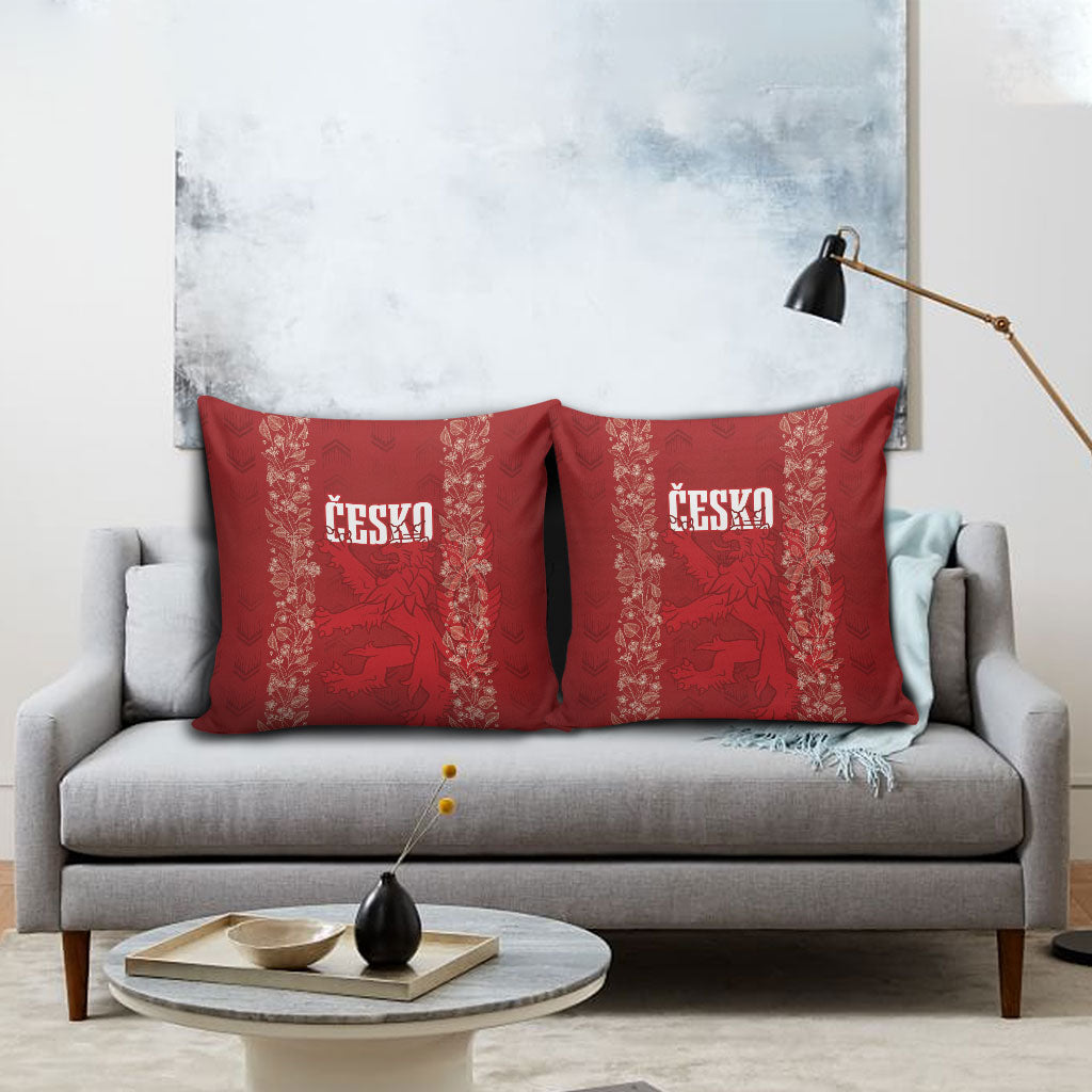 Czechia WC2026 Football Pillow Cover Cesko Lions