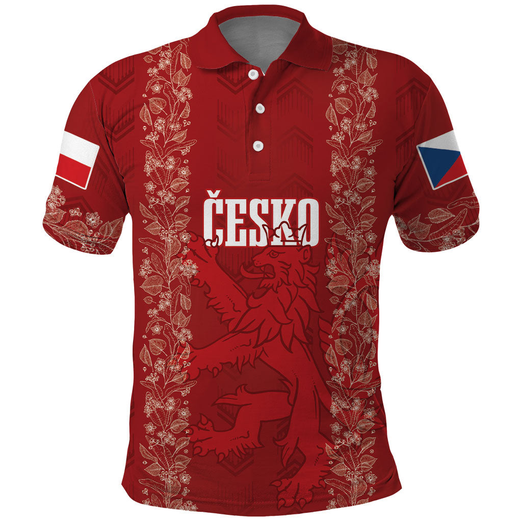 Czechia WC2026 Football Custom Polo Shirt Cesko Lions