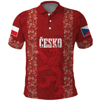 Czechia WC2026 Football Custom Polo Shirt Cesko Lions