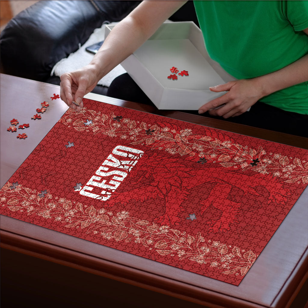 Czechia WC2026 Football Puzzle Cesko Lions