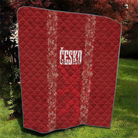 Czechia WC2026 Football Quilt Cesko Lions