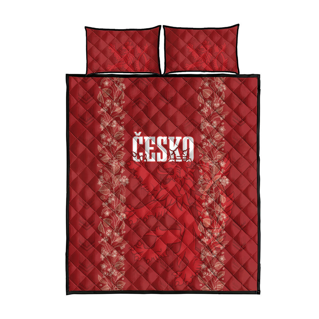Czechia WC2026 Football Quilt Bed Set Cesko Lions