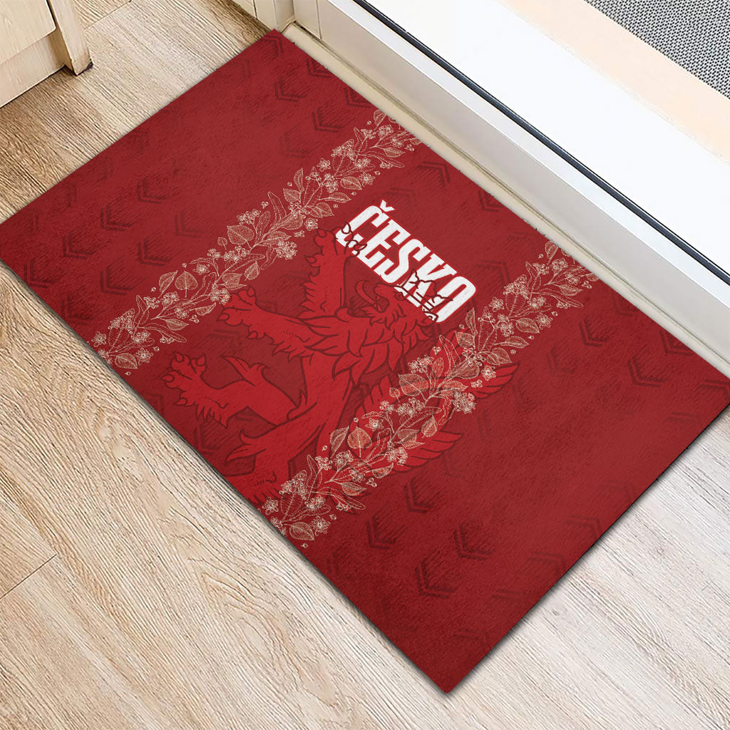 Czechia WC2026 Football Rubber Doormat Cesko Lions
