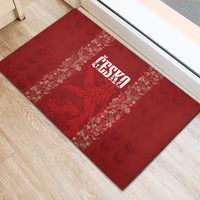 Czechia WC2026 Football Rubber Doormat Cesko Lions