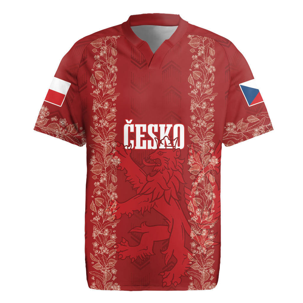 Czechia WC2026 Football Custom Rugby Jersey Cesko Lions
