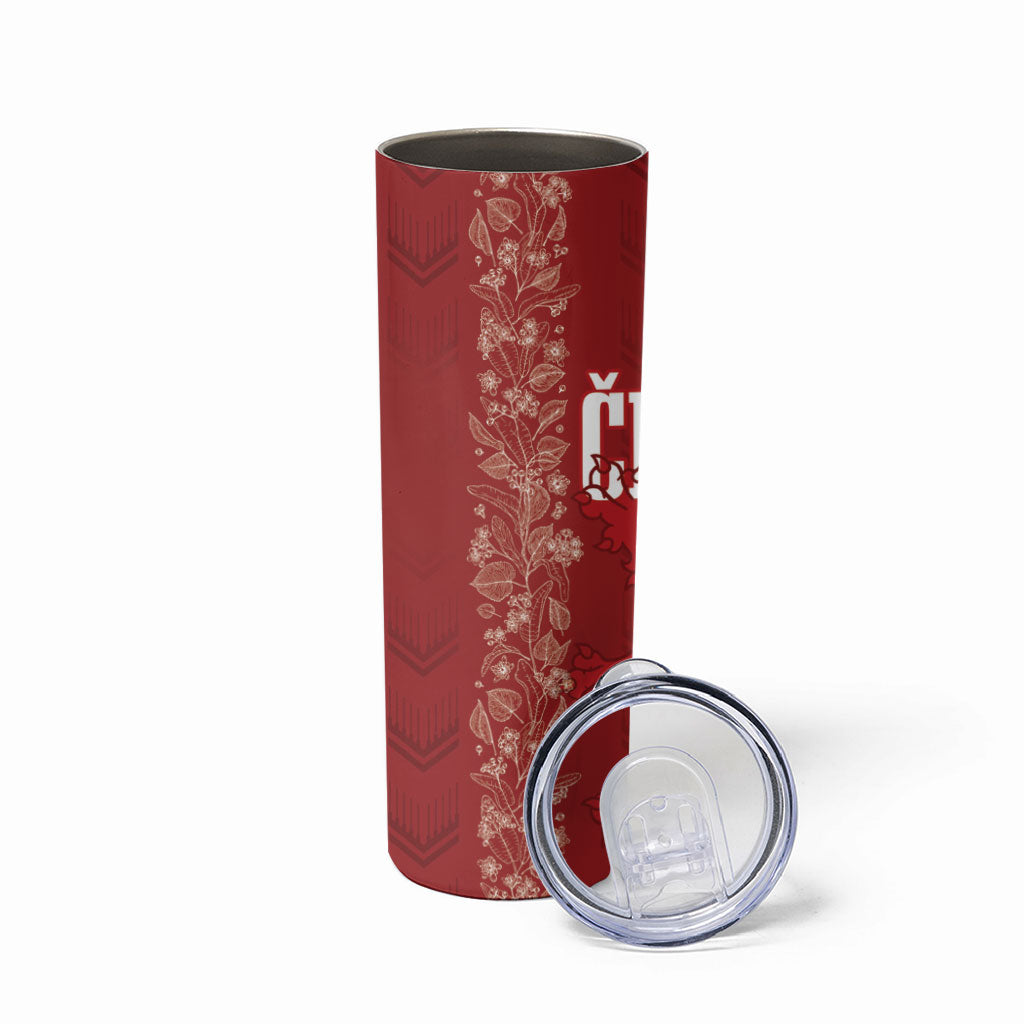 Czechia WC2026 Football Skinny Tumbler Cesko Lions