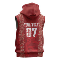 Czechia WC2026 Football Custom Sleeveless Hoodie Cesko Lions