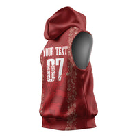 Czechia WC2026 Football Custom Sleeveless Hoodie Cesko Lions