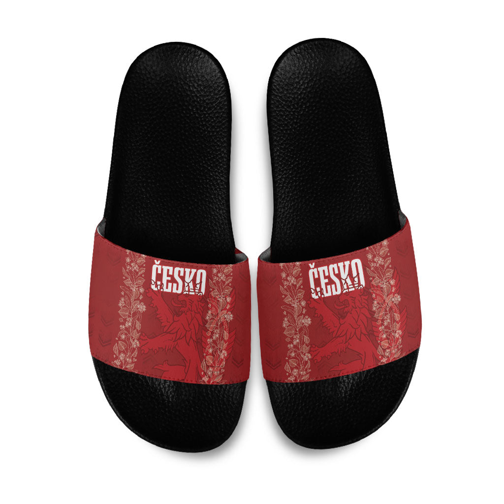 Czechia WC2026 Football Slide Sandals Cesko Lions