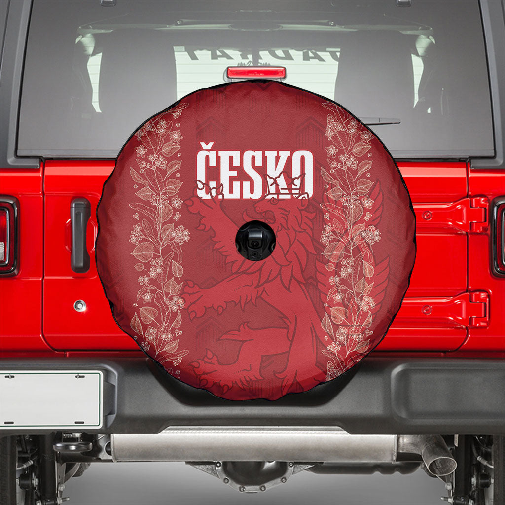 Czechia WC2026 Football Spare Tire Cover Cesko Lions