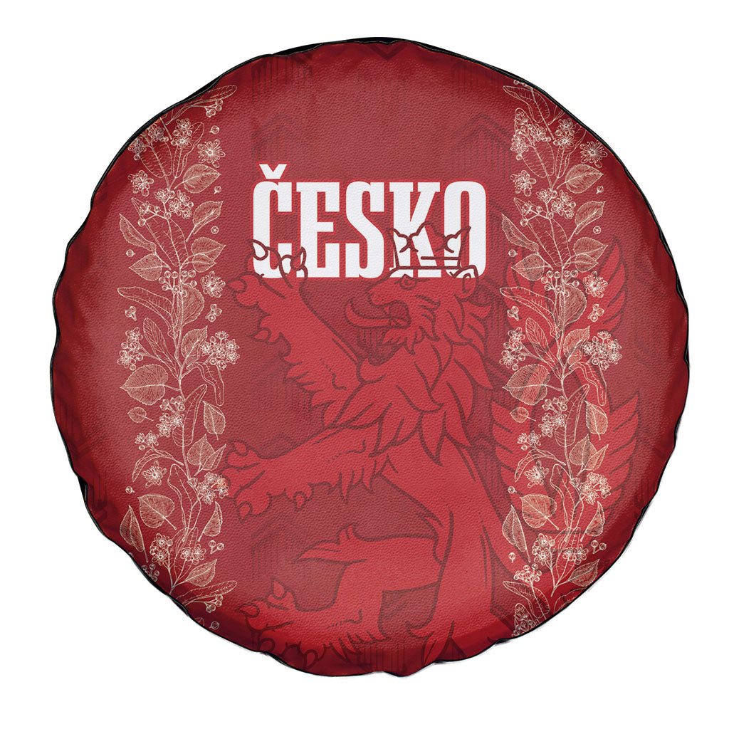 Czechia WC2026 Football Spare Tire Cover Cesko Lions