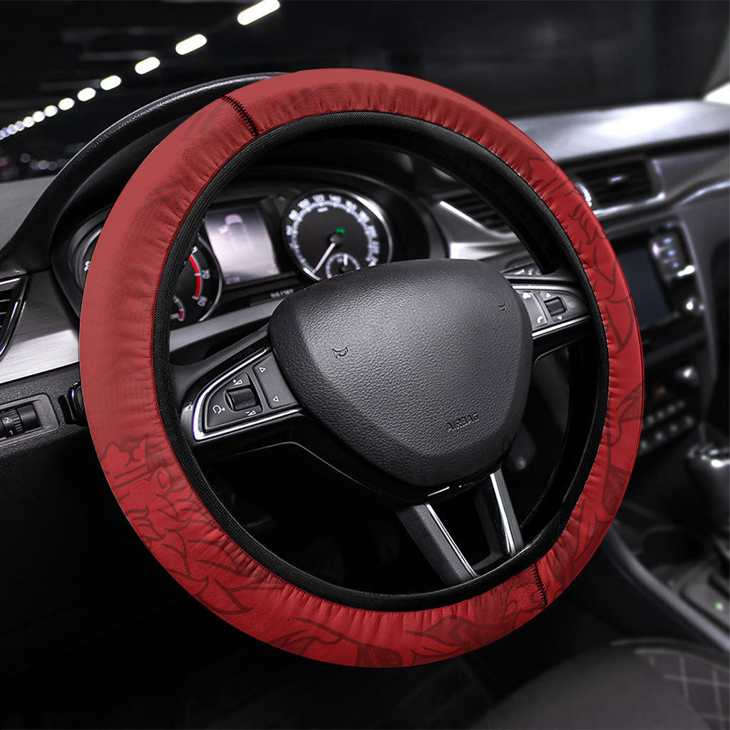 Czechia WC2026 Football Steering Wheel Cover Cesko Lions