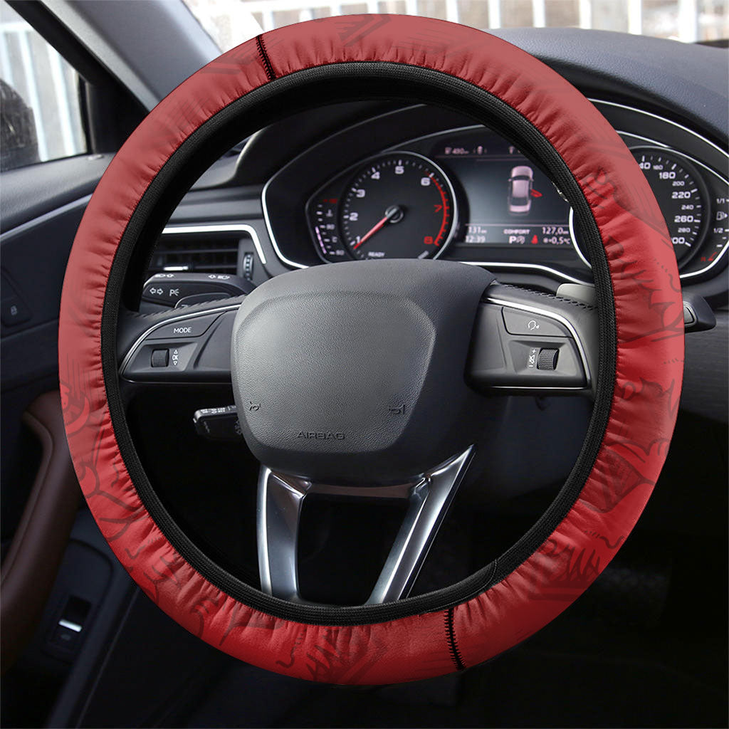 Czechia WC2026 Football Steering Wheel Cover Cesko Lions