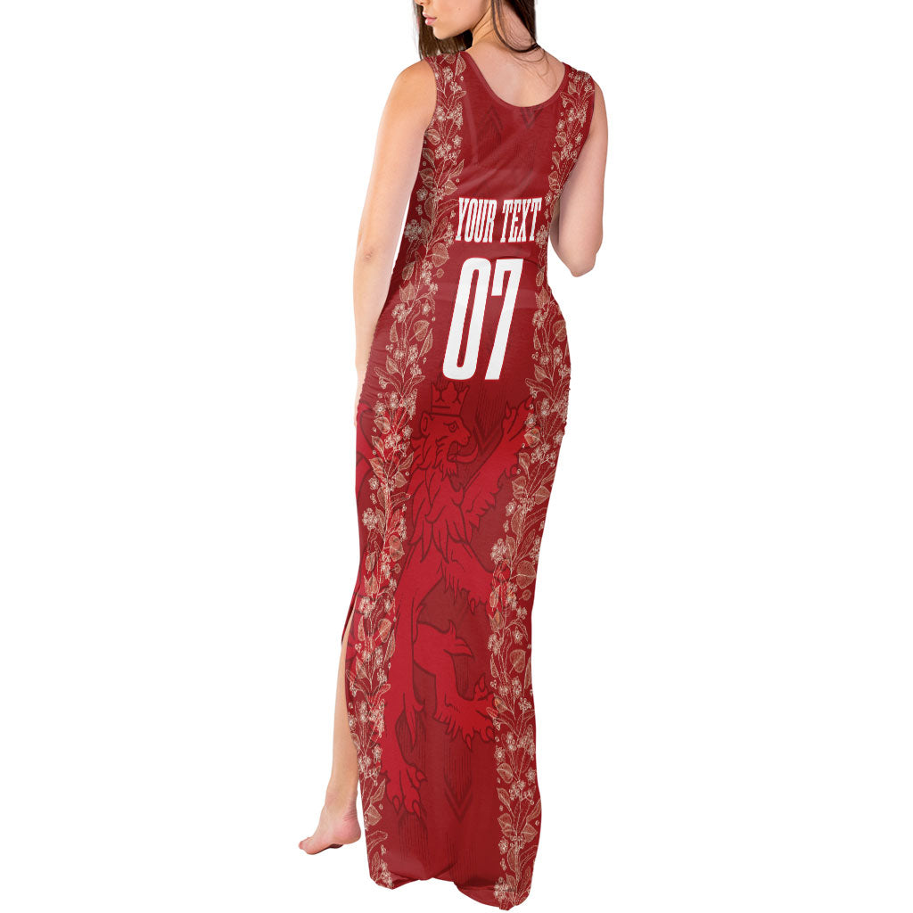 Czechia WC2026 Football Custom Tank Maxi Dress Cesko Lions