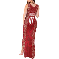 Czechia WC2026 Football Custom Tank Maxi Dress Cesko Lions