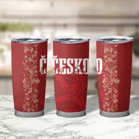 Czechia WC2026 Football Tumbler Cup Cesko Lions