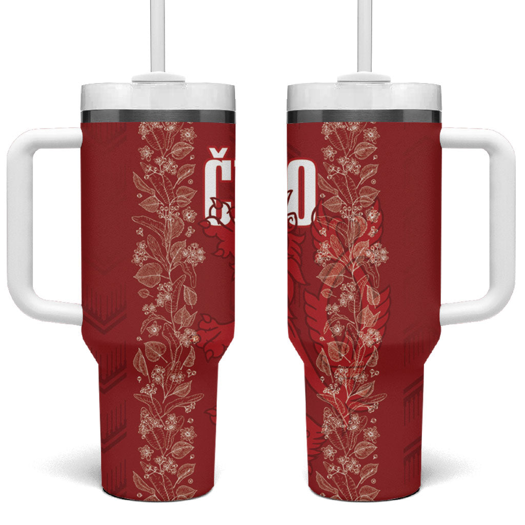 Czechia WC2026 Football Tumbler With Handle Cesko Lions