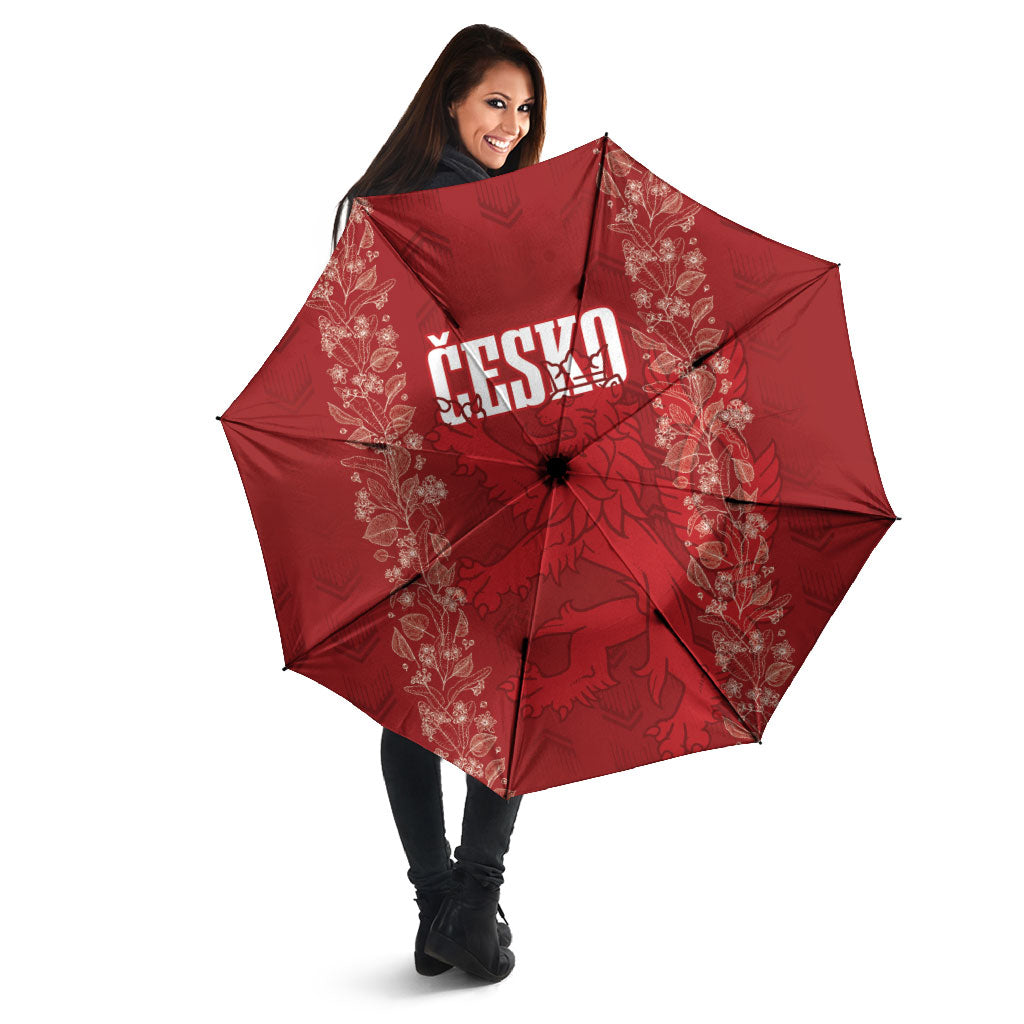 Czechia WC2026 Football Umbrella Cesko Lions