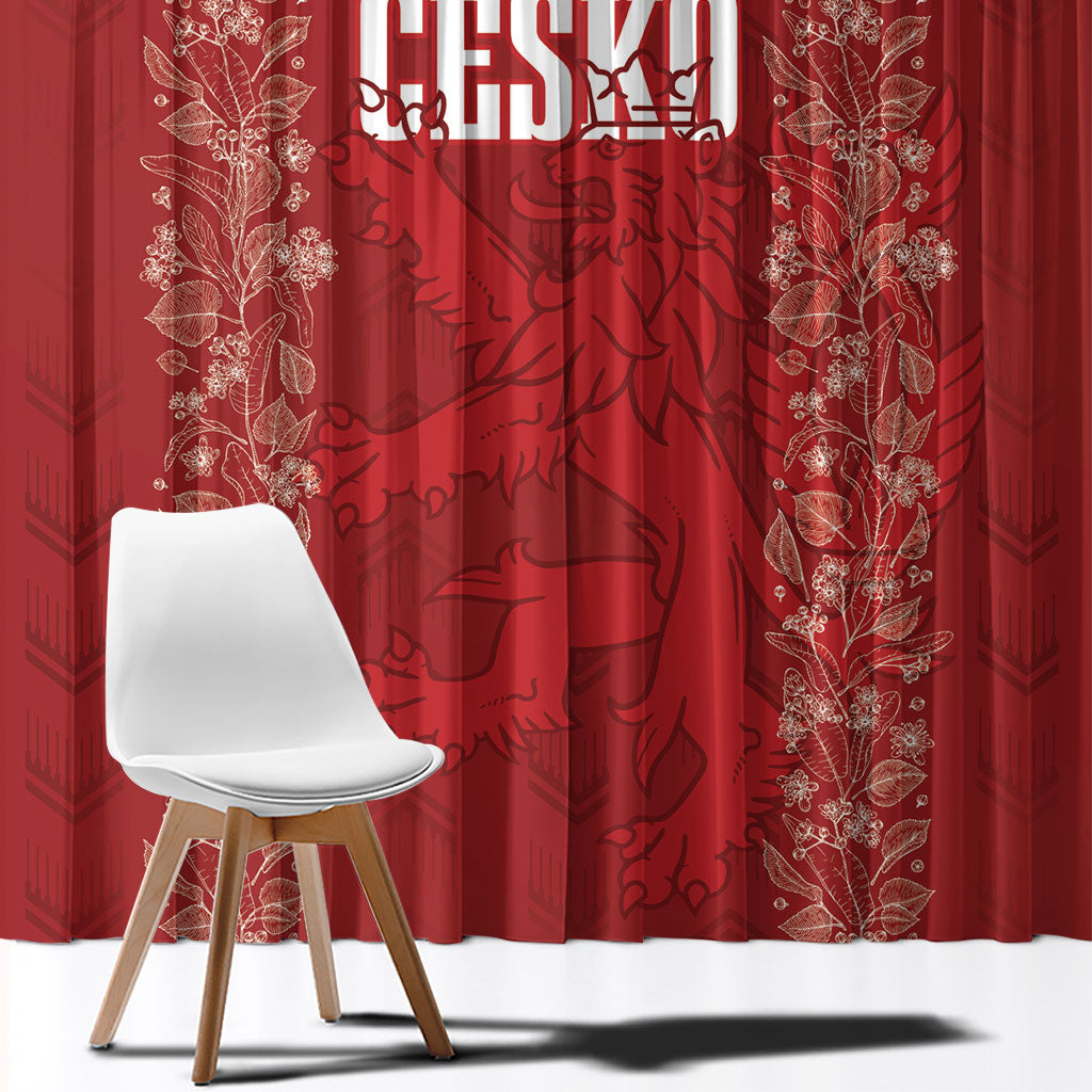 Czechia WC2026 Football Window Curtain Cesko Lions