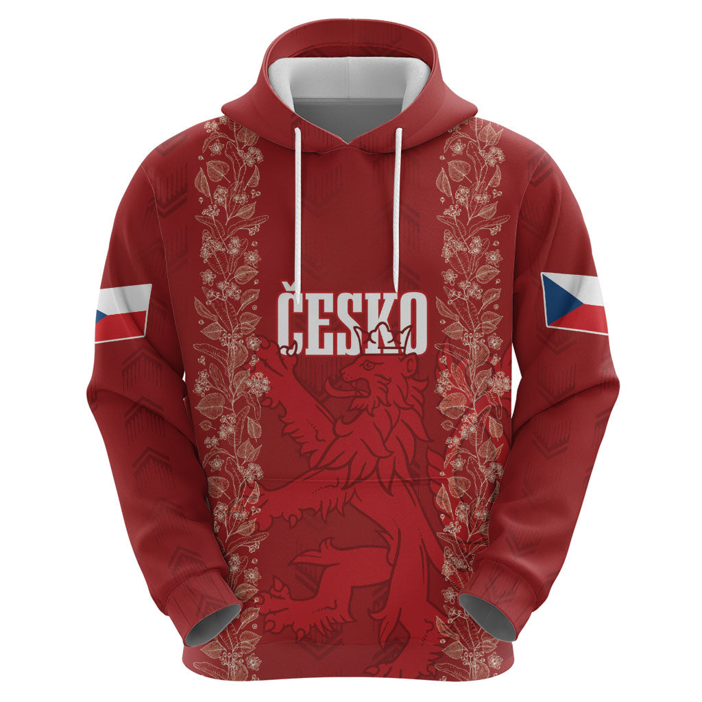Czechia WC2026 Football Custom Zip Hoodie Cesko Lions