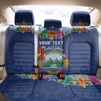 Pura Vida Costa Rica Personalized Back Car Seat Cover Oxcart Ornate Inspired - Wonder Print Shop