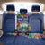 Pura Vida Costa Rica Personalized Back Car Seat Cover Oxcart Ornate Inspired - Wonder Print Shop