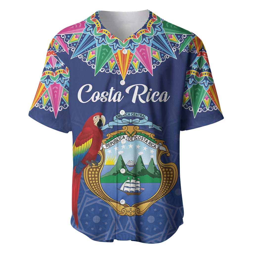 Pura Vida Costa Rica Personalized Baseball Jersey Oxcart Ornate Inspired - Wonder Print Shop