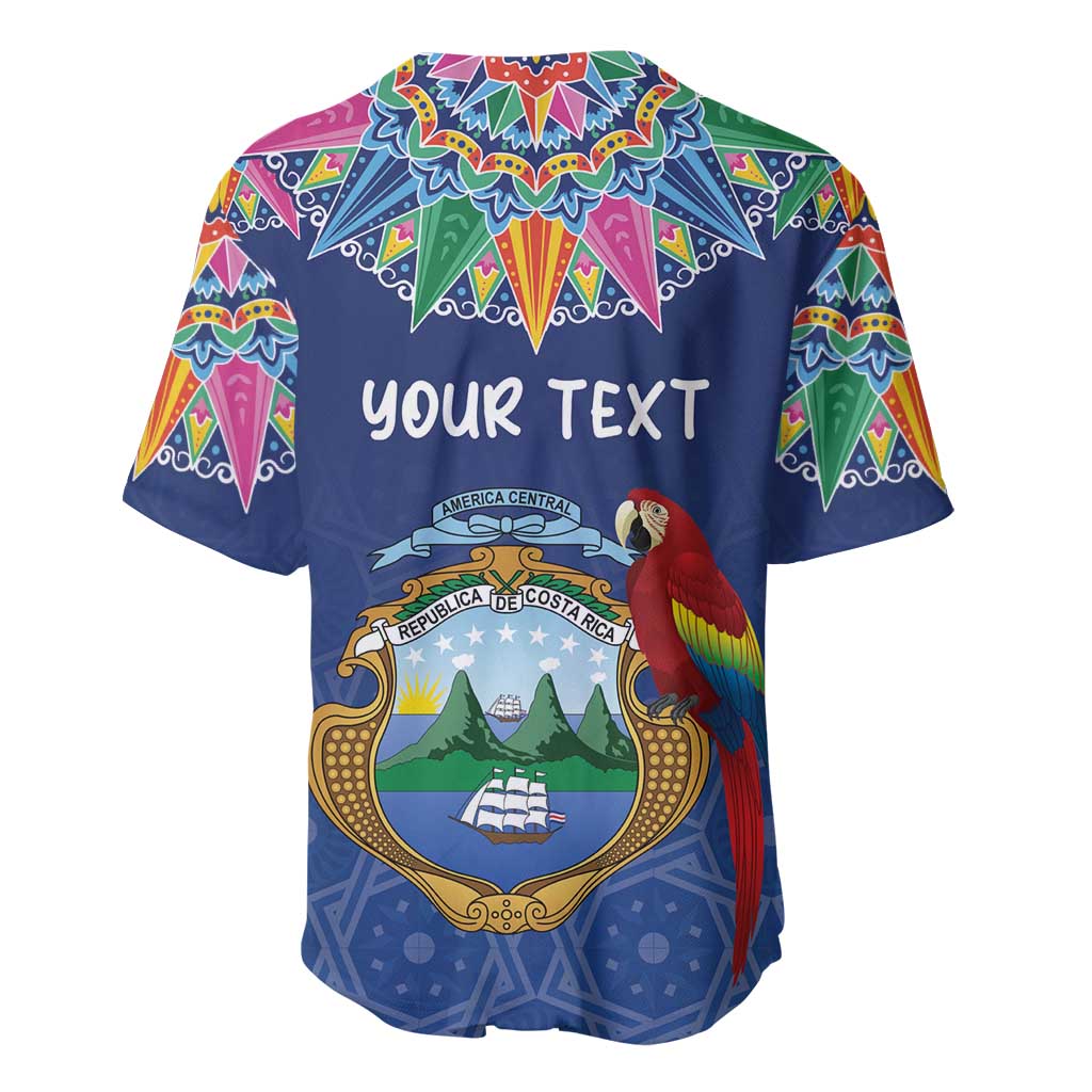 Pura Vida Costa Rica Personalized Baseball Jersey Oxcart Ornate Inspired - Wonder Print Shop