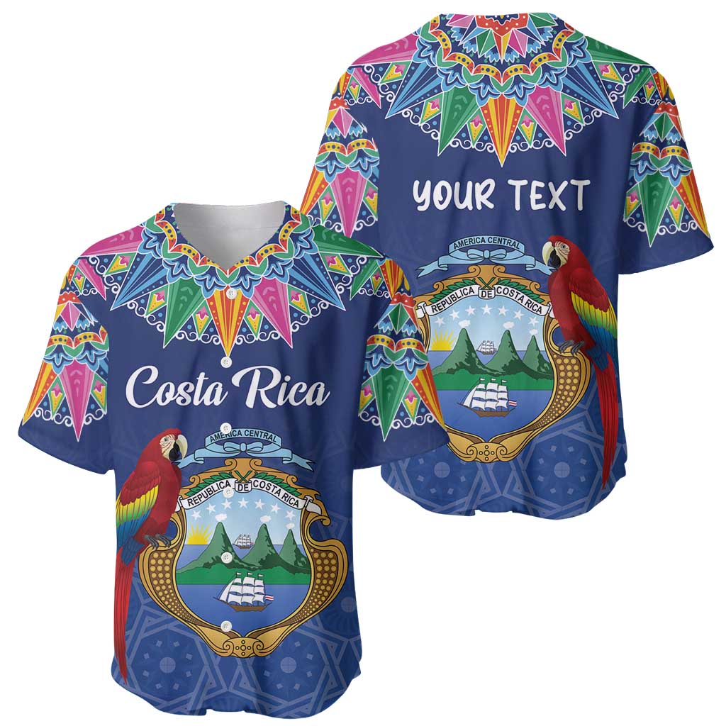 Pura Vida Costa Rica Personalized Baseball Jersey Oxcart Ornate Inspired - Wonder Print Shop