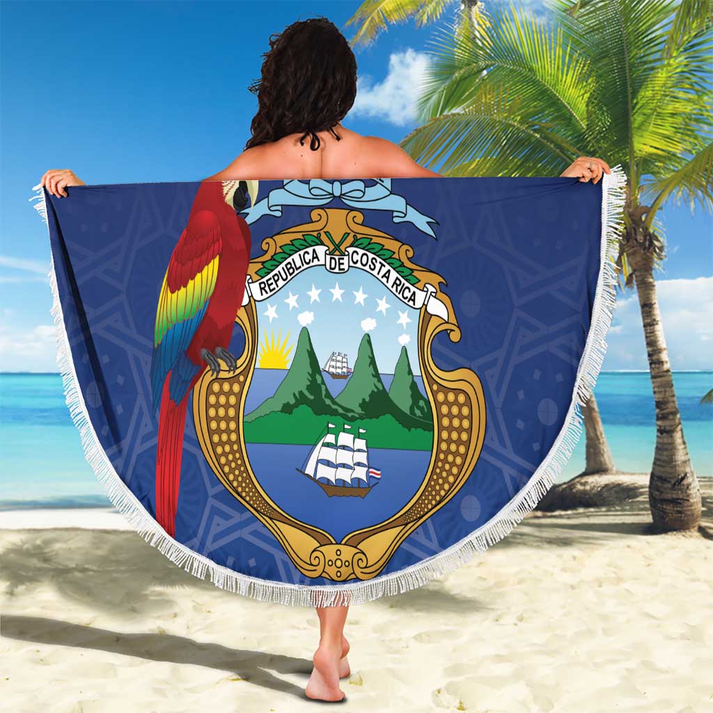 Pura Vida Costa Rica Personalized Beach Blanket Oxcart Ornate Inspired - Wonder Print Shop