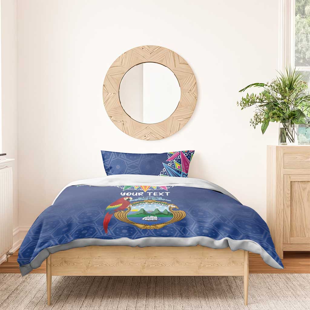 Pura Vida Costa Rica Personalized Bedding Set Oxcart Ornate Inspired - Wonder Print Shop