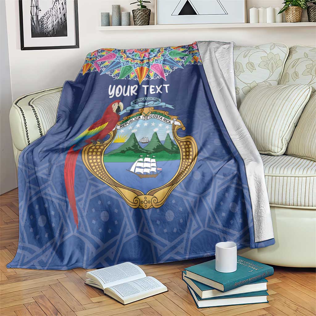 Pura Vida Costa Rica Personalized Blanket Oxcart Ornate Inspired - Wonder Print Shop