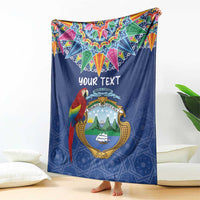 Pura Vida Costa Rica Personalized Blanket Oxcart Ornate Inspired - Wonder Print Shop