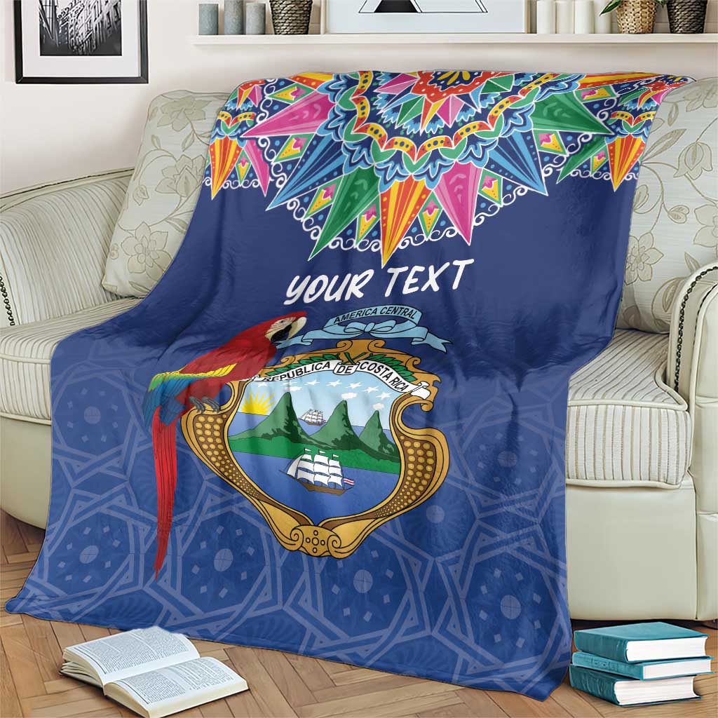 Pura Vida Costa Rica Personalized Blanket Oxcart Ornate Inspired - Wonder Print Shop