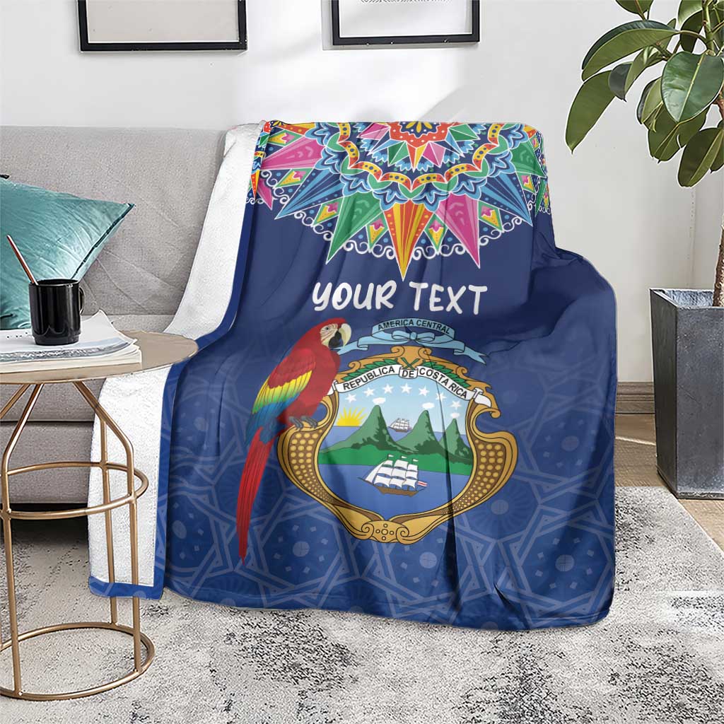 Pura Vida Costa Rica Personalized Blanket Oxcart Ornate Inspired - Wonder Print Shop