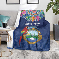 Pura Vida Costa Rica Personalized Blanket Oxcart Ornate Inspired - Wonder Print Shop