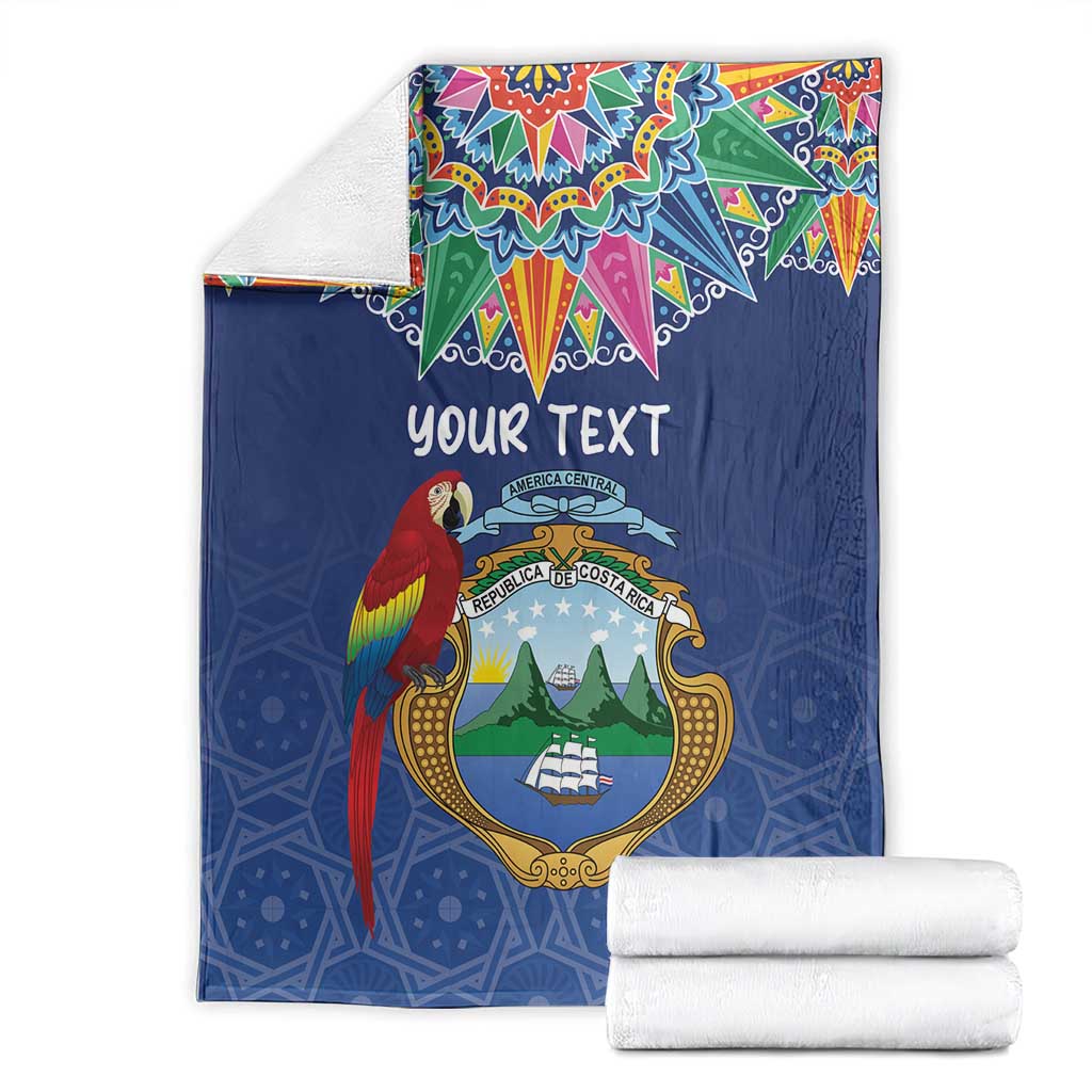 Pura Vida Costa Rica Personalized Blanket Oxcart Ornate Inspired - Wonder Print Shop