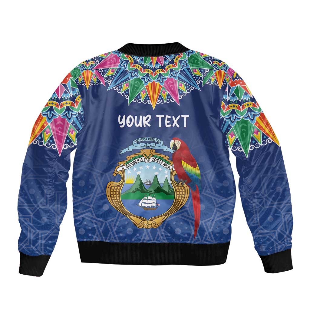 Pura Vida Costa Rica Personalized Bomber Jacket Oxcart Ornate Inspired - Wonder Print Shop
