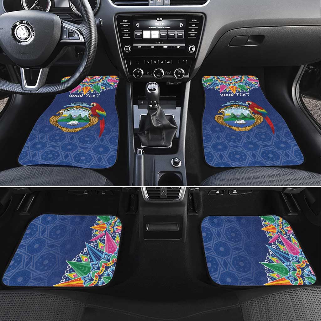 Pura Vida Costa Rica Personalized Car Mats Oxcart Ornate Inspired - Wonder Print Shop