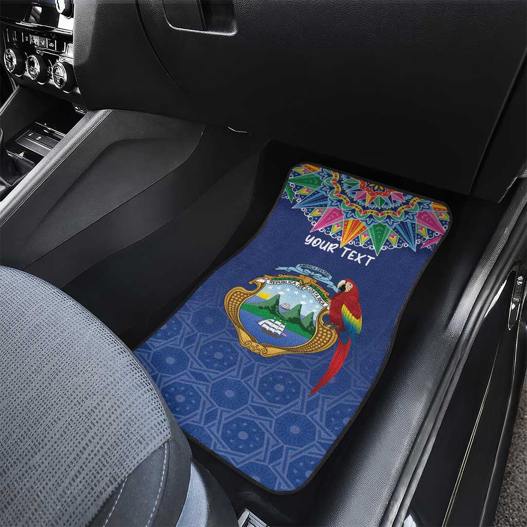 Pura Vida Costa Rica Personalized Car Mats Oxcart Ornate Inspired - Wonder Print Shop