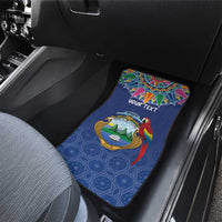 Pura Vida Costa Rica Personalized Car Mats Oxcart Ornate Inspired - Wonder Print Shop